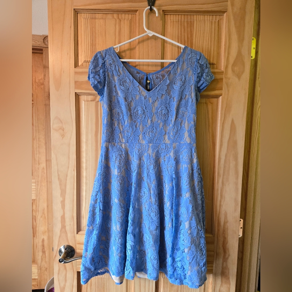 Cinderella Midi Lace Dress